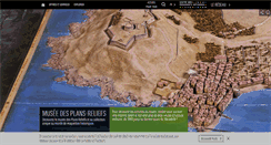Desktop Screenshot of plans-reliefs.monuments-nationaux.fr