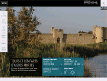 Tablet Screenshot of aigues-mortes.monuments-nationaux.fr